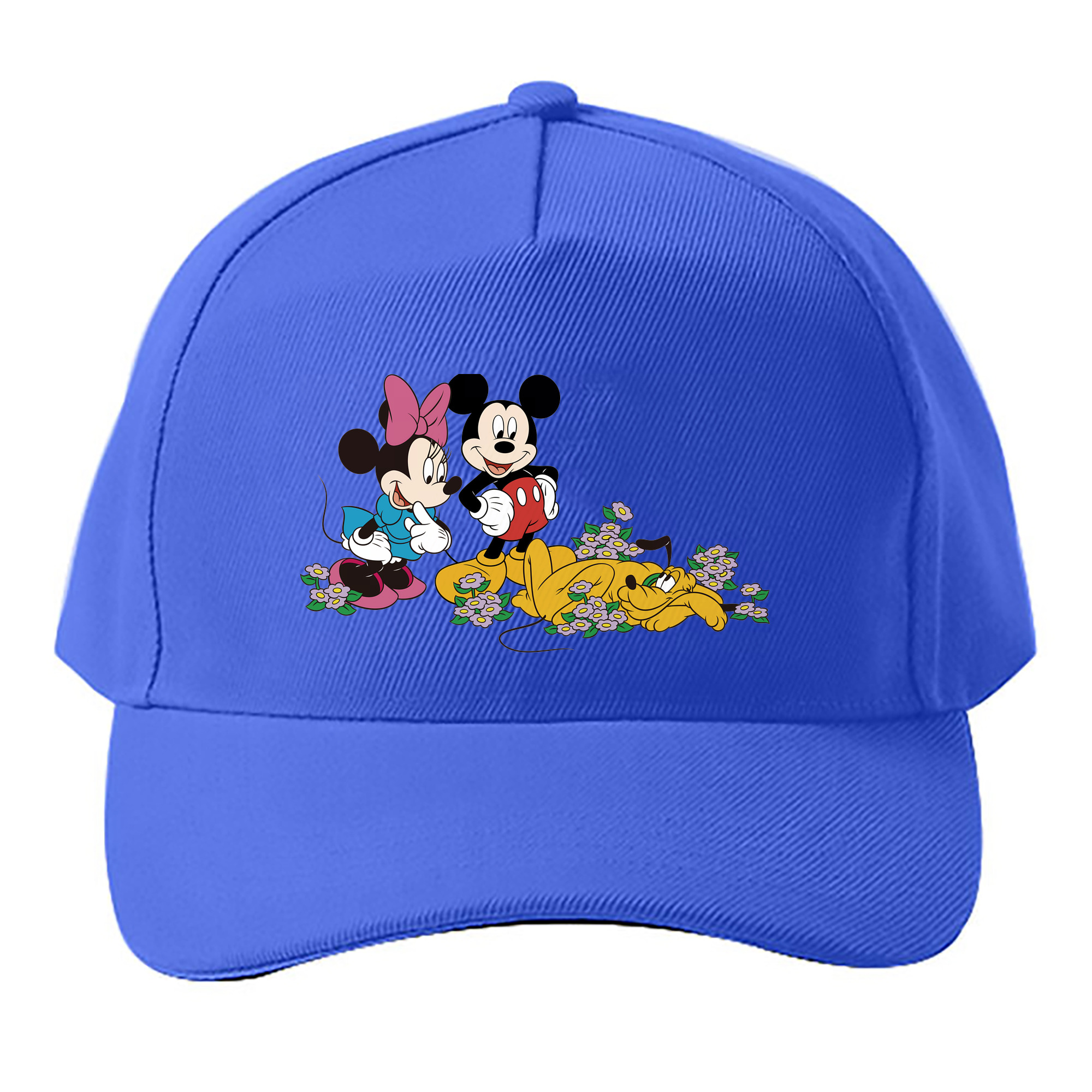 （画像用） ミッキーマウス Mickey Mouse ベースボールキャップ 綿100％ 男女兼用 帽子 スポーツ